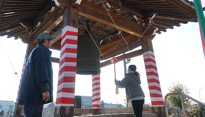 昼につく除夜の鐘